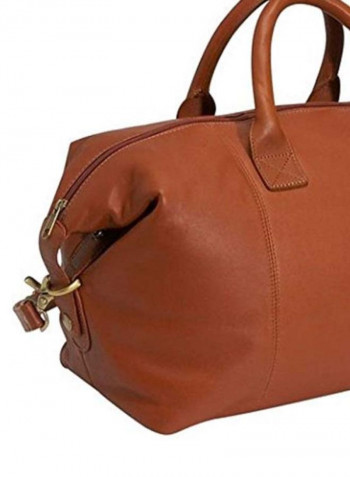Travel Organizer Duffel Bag Brown