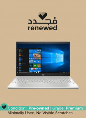 Renewed - Pavilion 15-cs0051wm Laptop With 15.6-Inch Tochscreen Display, Intel Core i5 Processor/8th Gen/8GB RAM/256GB SSD/2GB Nvidia Geforce Mx Series Graphics Silver