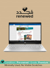 Renewed - Pavilion (2019) Laptop With 14-Inch Display, Intel Core i5 Processor/8th Gen/8GB RAM/128GB SSD/Intel UHD Graphics Natural Silver
