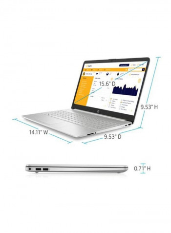 15-DY1027OD Laptop With 15.6-Inch Display, Core i7 Processer/16GB RAM/512 GB SSD/Intel Iris Plus Graphics Platinum