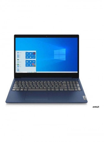 Ideapad 3 Laptop With 15.6-Inch Display, Ryzen 7-4700U Processer/8GB RAM/512GB SSD/AMD Radeon VEGA 8 Graphics Blue
