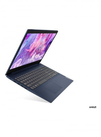 Ideapad 3 Laptop With 15.6-Inch Display, Ryzen 7-4700U Processer/8GB RAM/512GB SSD/AMD Radeon VEGA 8 Graphics Blue