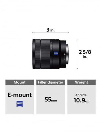 Vario-Tessar T E 16–70mm F4 ZA OSS Mirrorless Lens Black