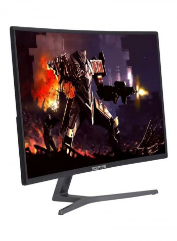 27-Inch Full HD Monitor Metal Black