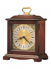 Mantel Clock Brown/Gold/Beige 6.5 x 10.5 x 14.2inch