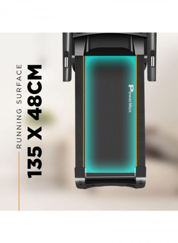Motorized Treadmill With Auto Incline 137x83x210cm