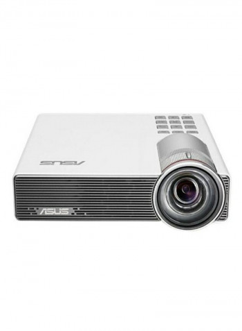 Portable Wireless LED Projector P3B White/Grey