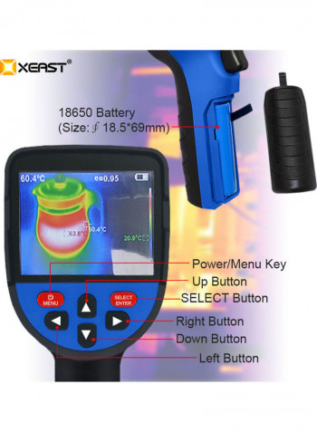 Portable Thermal Camera IR Indicator Multicolour 27.00 x 13.00 x 16.00cm