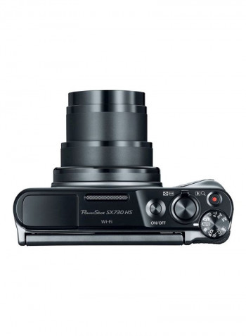 PowerShot SX730 HS Point And Shoot Camera 20.3MP 40x Zoom With Tilt LCD Screen, Built-In Wi-Fi, NFC And Accessory Bundle