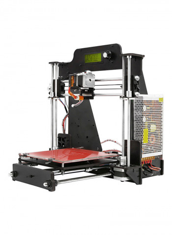 Desktop I3 Pro Self Assembly 3D Printer 200 x 200 x 180millimeter Black