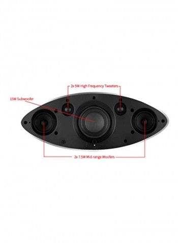 Bluetooth Stereo Speaker Black