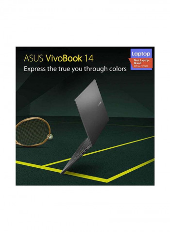 VivoBook 14 M413IA-EK735T Laptop With 14-Inch FHD Display, AMD Ryzen 7-4700U Processor/8GB RAM/512GB SSD/AMD Radeon Graphics Black