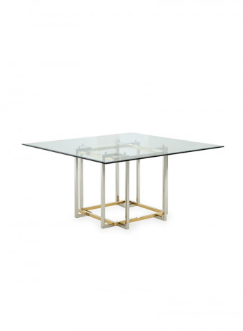 Ella Square Dining Table Multicolour 150 x 75 x 150cm