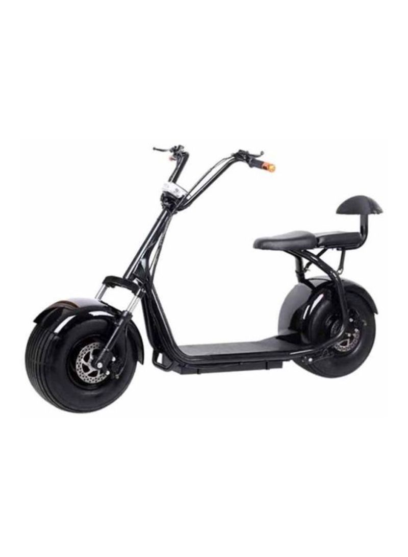 Coco Harly Electric Scooter With Fat Tyre And Double Seat 18 x 9.5inch