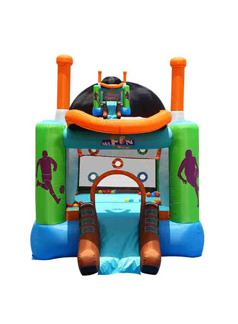 Inflatable Baseball Space Station Bouncer 427x246x283cm