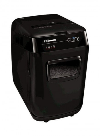 Automax Cross-Cut Shredder Black