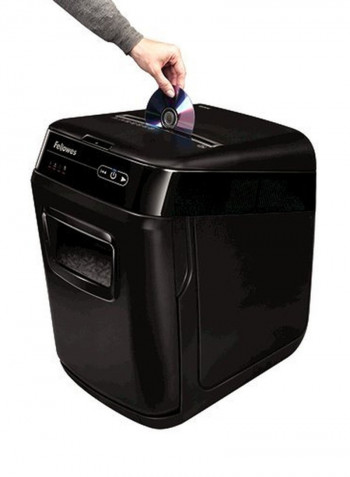 Automax Cross-Cut Shredder Black