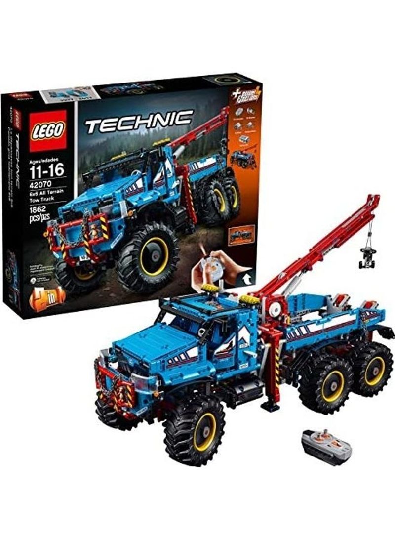 Terrain Tow Truck Building Kit