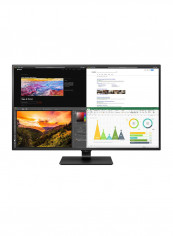 43UN700-B 43 Inch  IPS Monitor With USB Type-C UHD Display, HDR10 Black