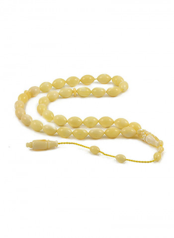 Butterscotch Amber Prayer Beads