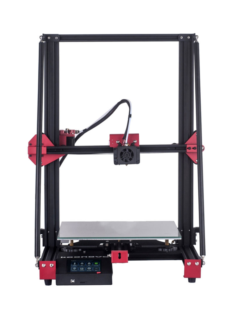 JH30 High Precision DIY 3D Printer 52x43x63centimeter Black/Red