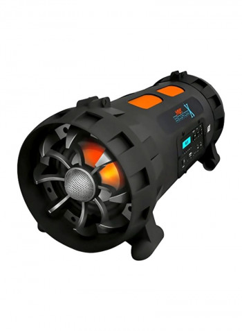 Street Blaster X Boombox LED Speaker With Mic PBMSPG200V2 Black