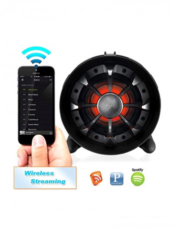 Street Blaster X Boombox LED Speaker With Mic PBMSPG200V2 Black
