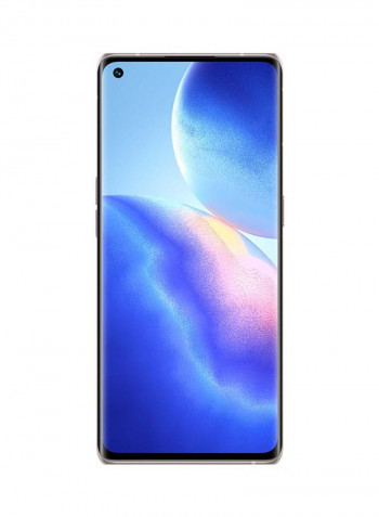 Reno 5 Pro Dual SIM Galactic Silver 12GB RAM 256GB 5G With Enco W31 True Wireless Earphones  - Middle East Version