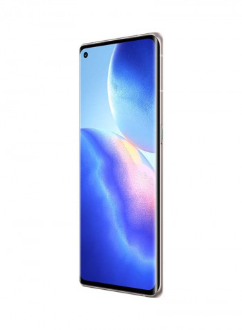 Reno 5 Pro Dual SIM Galactic Silver 12GB RAM 256GB 5G With Enco W31 True Wireless Earphones  - Middle East Version