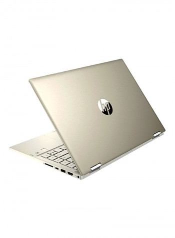 X360 Convertible-2-In-1 Laptop With 14-Inch Display, Core i5 Processer/8GB RAM/256GB SSD/Intel UHD Graphics Luminous Gold