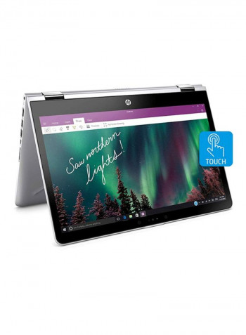 X360 Convertible-2-In-1 Laptop With 14-Inch Display, Core i5 Processer/8GB RAM/256GB SSD/Intel UHD Graphics Luminous Gold