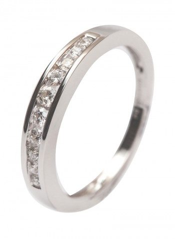 18k Gold 0.25 Carat Diamond ET10QC Promise Ring