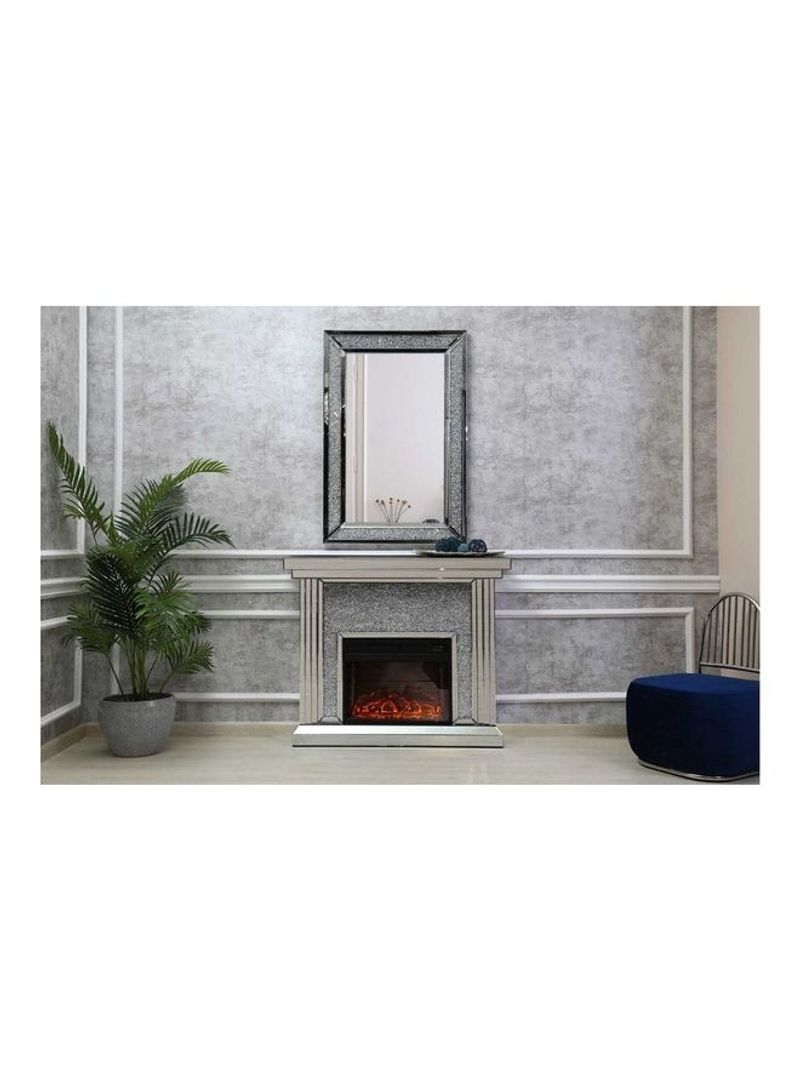 Ransart Fire Place with Mirror Multicolour