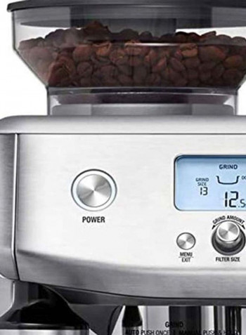 Barista Pro Espresso Machine 1680W With 500G Global Coffee Beans 2 l 1680 W BES878BSS Silver/Gold