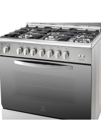 5 Gas Burner Stainless Steel Cooker I95T1CXEX Silver