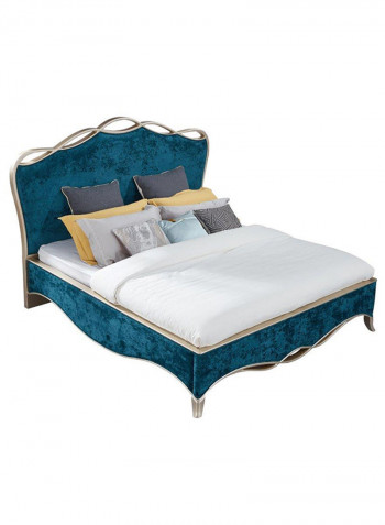 Charlotte King Bed Green 212x213x120cm