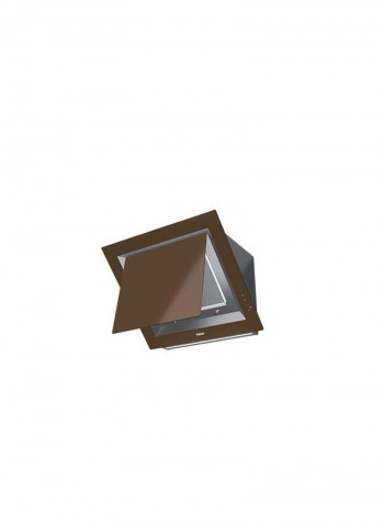 Dlv 68660 Tos Vertical Decorative Hood With Fresh Air Function In 60Cm 112930026 Brown/Grey