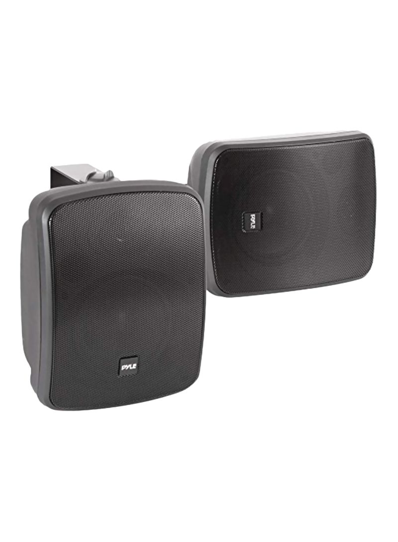Wall-Mount Marine Bluetooth Speakers Black