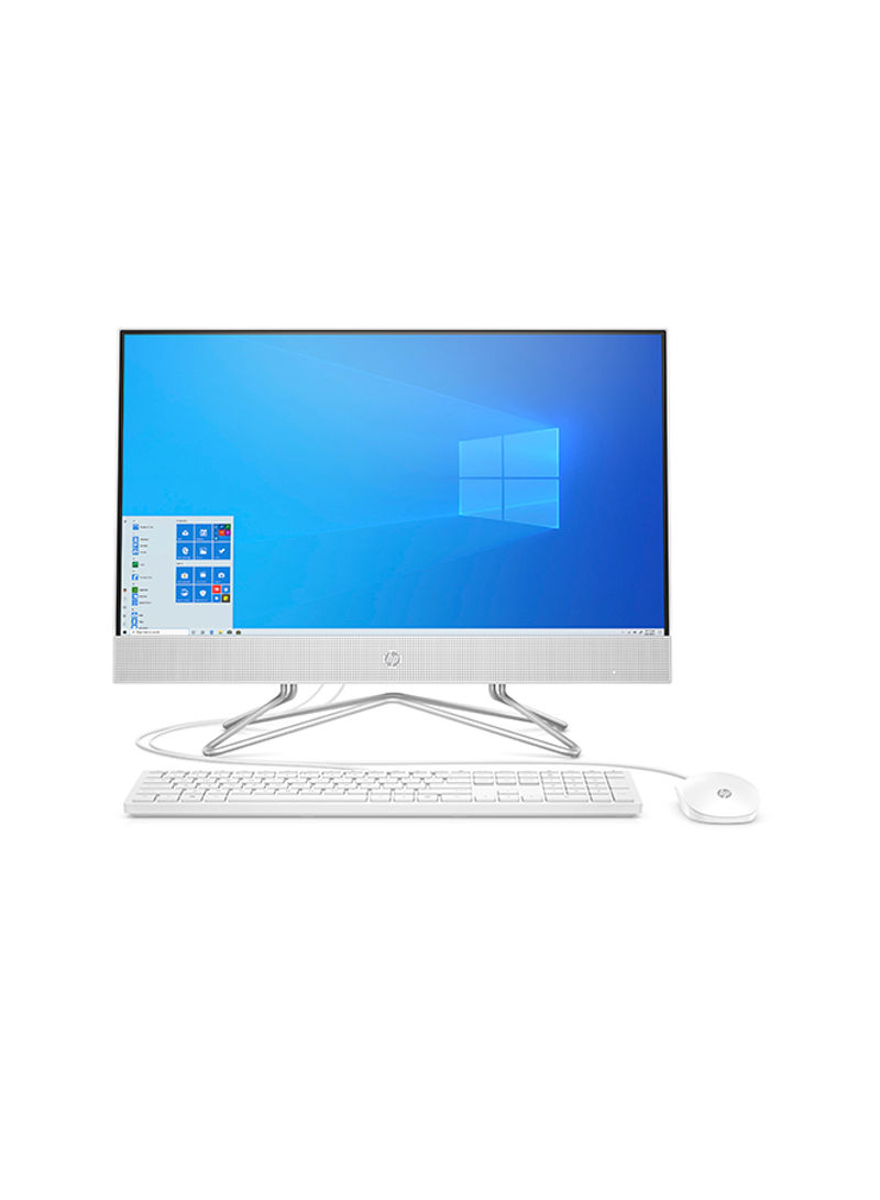 22-Df0004ne All-In-One Desktop With 21.5-Inch Display, Core i5 Processer/8GB RAM/512 GB SSD/2GB Nvidia GeForce MX330 Graphics Card White