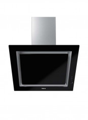 Dlv 68660 Tos Vertical Decorative Hood With Fresh Air Function In 60Cm 112930024 Black Glass