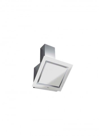 Dlv 68660 Tos Vertical Decorative Hood With Fresh Air Function In 60Cm 112930025 White Glass