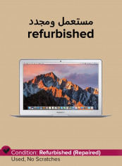 Refurbished - Macbook Air MQD32LL/A (2017) Laptop With 13.3-Inch Display, Intel Core i5 Processor/5th Gen/8GB RAM/256GB SSD/1.5GB Intel HD Graphics 6000 Silver