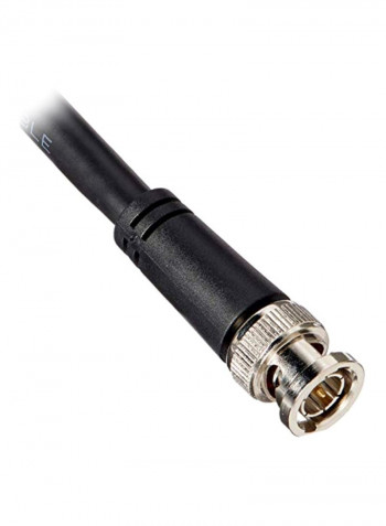 Viper Series HD-SDI RG6 BNC Cable 300feet Black/Silver