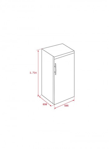 Fridge 1 Door 367 Liter 415 l 40698320 Silver