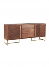 Bruno Sideboard Brown 180x45x80centimeter