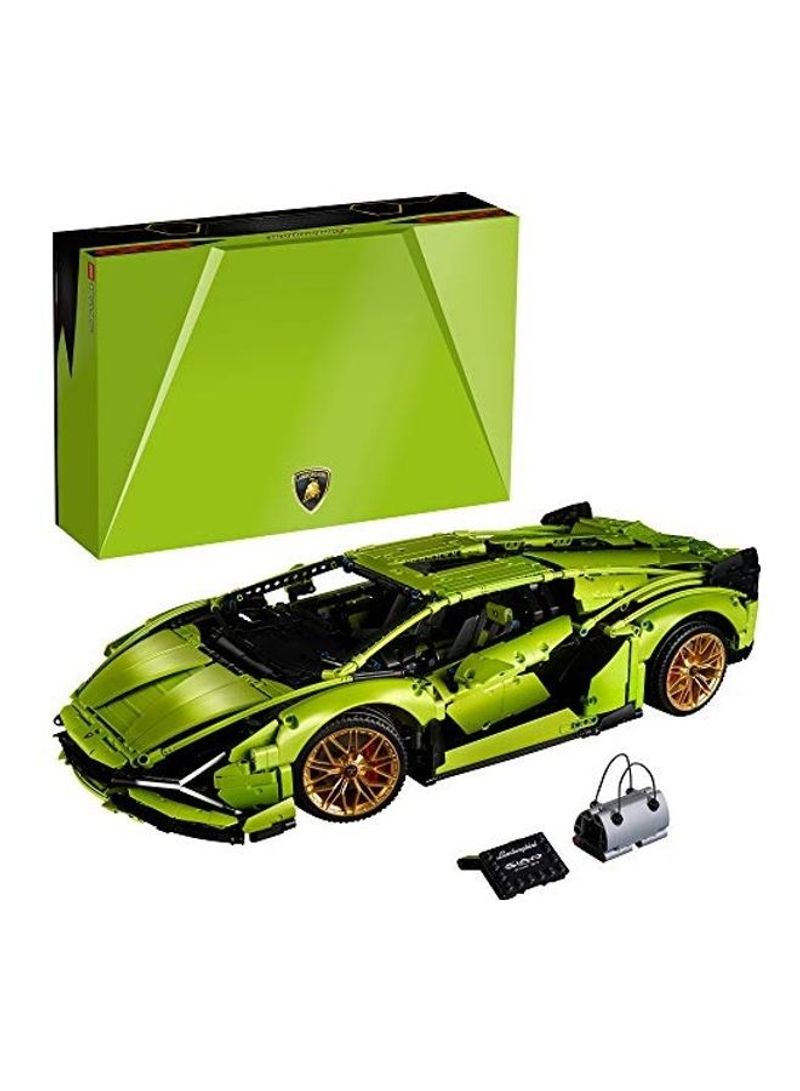 3696-Piece Technic Lamborghini Sián FKP 37 Car Building Set