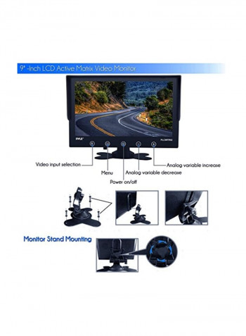 Backup Rearview Camera Monitor System