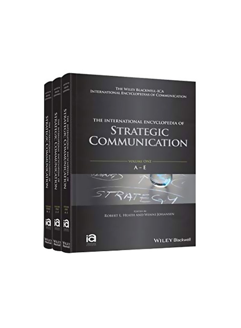 The International Encyclopedia Of Strategic Communication (Set Of 3) Hardcover