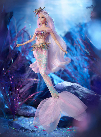 Magical Mermaid Enchantress Fashion Doll 15.5 x 3.38 x 9.5cm
