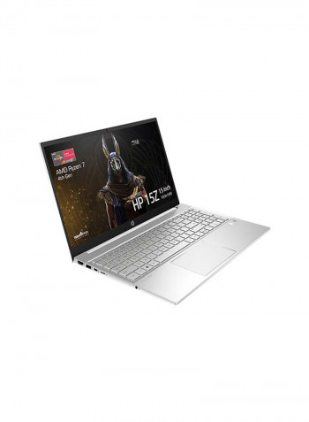 Pavilion 15Z-EH Laptop With 15.6-Inch Full HD Display, AMD Ryzen 7-4700U Processer/8GB RAM/256GB SSD/Intel UHD Graphics Siver